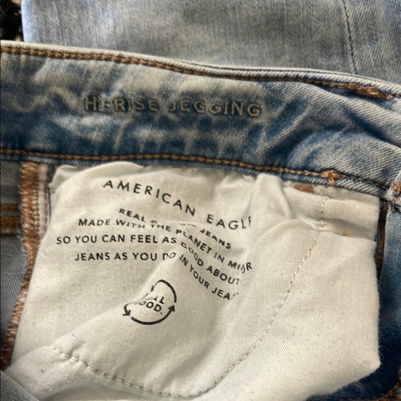 Women's Light Blue Jeans - Picture 3 of 7